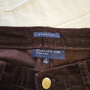 Courdory jeans; chocolate brown